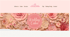 Desktop Screenshot of cakelandinc.com